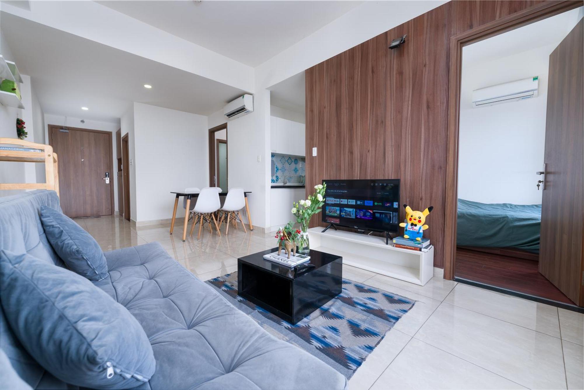 Cozy Private Bedroom In A Luxury 2Br Condo Ho Či Minovo Město Exteriér fotografie